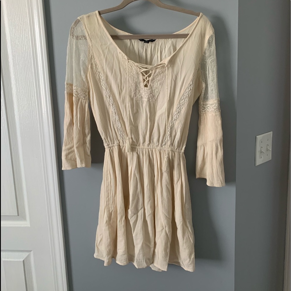 Beige American Eagle Summer dress